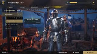 All Knight Customizations Armour Helmet Weapons  Chivalry 2 [upl. by Hanoy417]