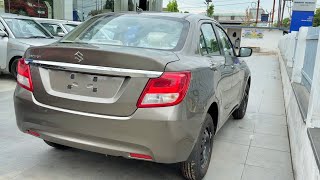 NEW DZIRE VXI 2023 Magma Grey Colour  MARUTI SUZUKI DZIRE VXI 2023 Second Base Model REVIEW [upl. by Sirac545]