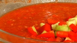 Easy Gazpacho Soup Recipe  Soup Recipes [upl. by Allbee]