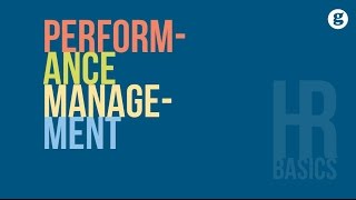 HR Basics Performance Management [upl. by Adlen]