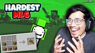 I Did Hardest MLGs Possible In MINECRAFT [upl. by Noitsirhc]