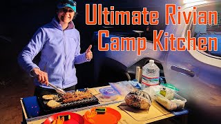 Rivian Camping Kitchen from Thunderbolt Adventure Supply [upl. by Katleen]