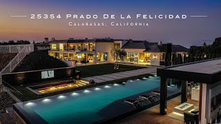 37999000 Calabasas Hillside Estate  25354 Prado de la Felicidad [upl. by Yvonner]