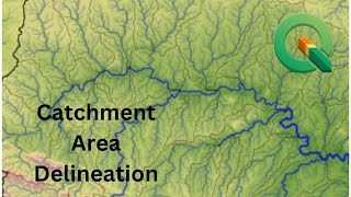 Watershed Delineation in QGIS Drainage Network Creation [upl. by Lananna940]