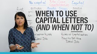 When to use CAPITAL LETTERS in English [upl. by Repotsirhc208]