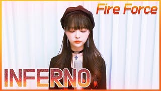 Mrs Green Apple  Inferno ★ Fire Force OP  Cover by V0RA [upl. by Torp]