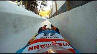 Luge St Moritz POV [upl. by Noevad]