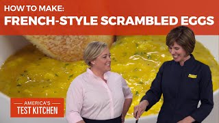 How to Make the Creamiest FrenchStyle Scrambled Eggs [upl. by Cristi]