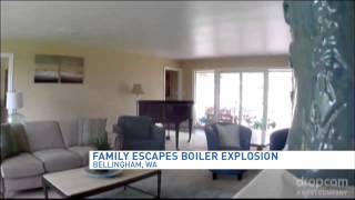 Boiler explosion at home [upl. by Nilson126]