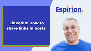 LinkedIn How to share links in posts [upl. by Ashwin]