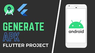 How to generate APK file in Flutter  Android Studio  LATEST  2021 [upl. by Nyrtak467]