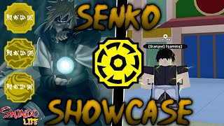 Shindo Life Senko Showcase [upl. by Isahella]