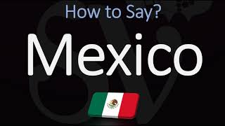 How to Pronounce Mexico CORRECTLY Spanish amp English Pronunciation [upl. by Aihtebat]