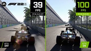 F1®22  4K NVIDIA DLSS Comparison [upl. by Acirederf731]