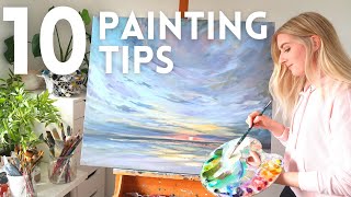 10 Impressionist Painting Tips Be a Better Painter [upl. by Icrad491]