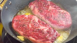 How to cook steaks the traditional way [upl. by Ynohtona]