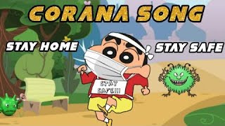 Corona Awareness Song  ft Shinchan  Alone Creations  COVID 19 [upl. by Nylde]