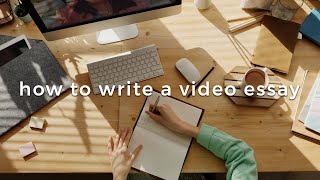 How To Make A Video Essay Writing [upl. by Lindholm883]