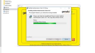 How to install eToken Driver Windows OS [upl. by Halik]