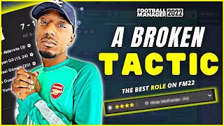 A BROKEN 442 FM22 TACTIC BEST FM22 ROLE  FM22 TACTICS  FOOTBALL MANAGER 2022 [upl. by Alyda51]