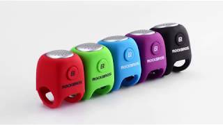 ROCKBROS 110db Electric Bike Horn Bicycle Alarm Bells [upl. by Haibot]