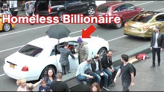 The Homeless Billionaire Prank [upl. by Esom]