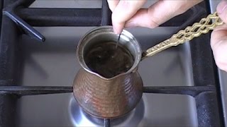 How to Make Turkish Coffee  Authentic and Delicious [upl. by Gambrill525]