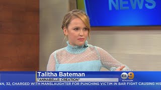 Talitha Bateman amp Sara Weeks On The Film quotSo B Itquot [upl. by Bunow]