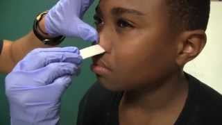 How To Apply Breathe Right Nasal Strips [upl. by Franni]