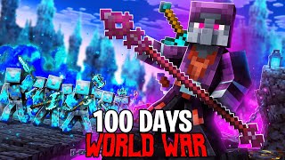 Surviving 100 Days in a Medieval World WAR [upl. by Klemperer538]