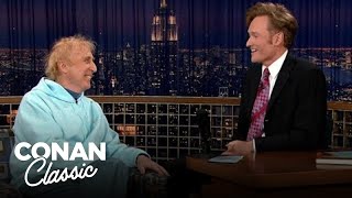 Gene Wilder On His First amp Only Argument With Mel Brooks  Late Night with Conan O’Brien [upl. by Wane143]