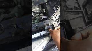 Tip on 20192020 Nissan Altima radiator removal [upl. by Aphrodite504]