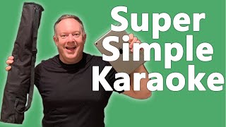 Simple Karaoke Setup for Mobile DJs  Add Another Component to your Services [upl. by Lerual]