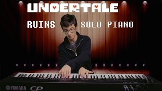 Undertale  Ruins Piano Cover [upl. by Ronile]