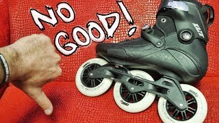 Triskates  whats worst about 3 wheel inline skates [upl. by Allina685]