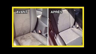 Comment Nettoyer FACILEMENT Vos Sièges de Voiture [upl. by Kenward807]