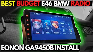 UPDATE Your E46 BMW Interior on a Budget  EONON GA9450B Android Head Unit Install  Project M3 Ep3 [upl. by Sulecram384]