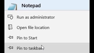 How to pin and unpin Apps to taskbar on Windows 10 [upl. by Tracee]