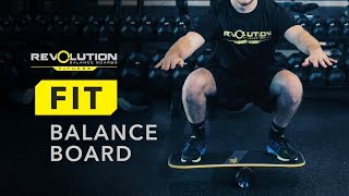 Revolution FIT Balance Board Exercises [upl. by Niltyak481]