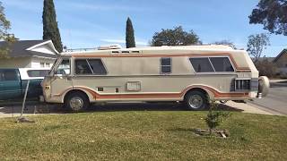 Video Walk Through of My 1974 FMC 2900R Motorhome [upl. by Afesoj]