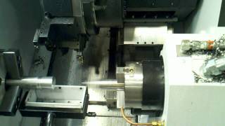 Mori Seiki NL2500SY Demo [upl. by Mayhs]