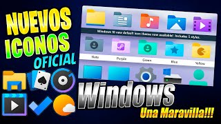 💻Instala Los Nuevos Iconos Windows 10 2022 [upl. by Daniyal]