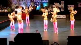 European Championships 2013 Disco Dance small group children [upl. by Avik607]