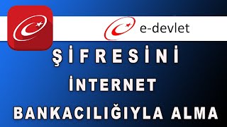 e Devlet Şifresini İnternet Bankacılığı İle Almak PTT ye Gitmeden [upl. by Zeb]