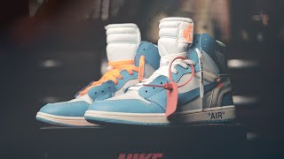 Nike Commercial  Off White Air Jordan 1 UNC Broll [upl. by Ahseined2]