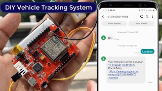 GSM  GPS Based Vehicle Location Tracking System using Arduino [upl. by Ilamad]