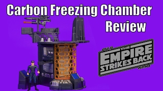 Star Wars Carbon Freezing Chamber Playset Review [upl. by Mclaughlin]