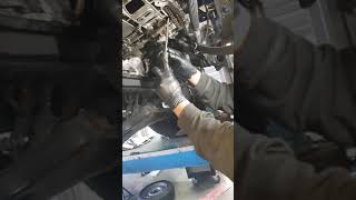 Ford transit Changing oil pumps [upl. by Summons]