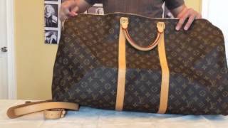 Louis Vuitton Collection Keepall Bandouliere 60 Monogram [upl. by Aehcsrop]