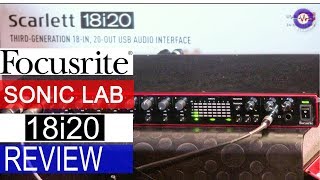 Sonic LAB Focusrite Scarlett 3rd Gen 18i20 USB Audio if [upl. by Kenwee812]